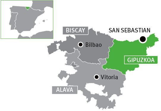 The three provinces that make up the Basque Country each have their own, unique identity