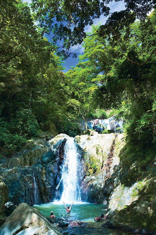 Three-stage Argyle Waterfall. Photo: Magdalena Grand Hotel