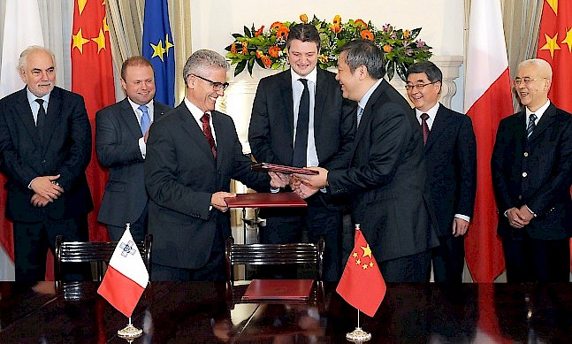Malta and China's bilateral relations