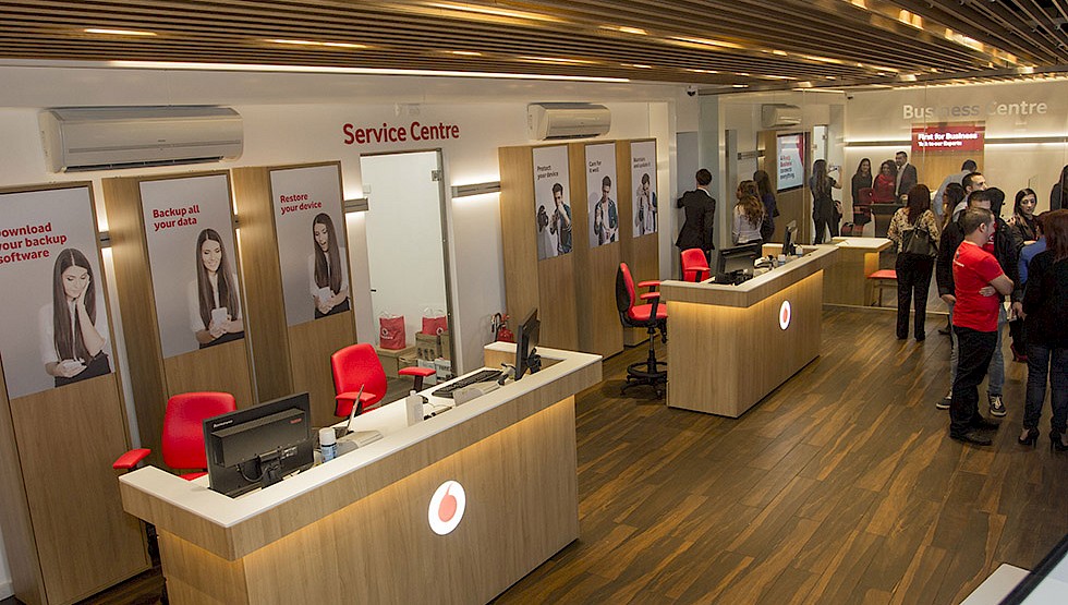 Vodafone Malta’s Destination Store in Birkirkara. Photo: Vodafone Malta